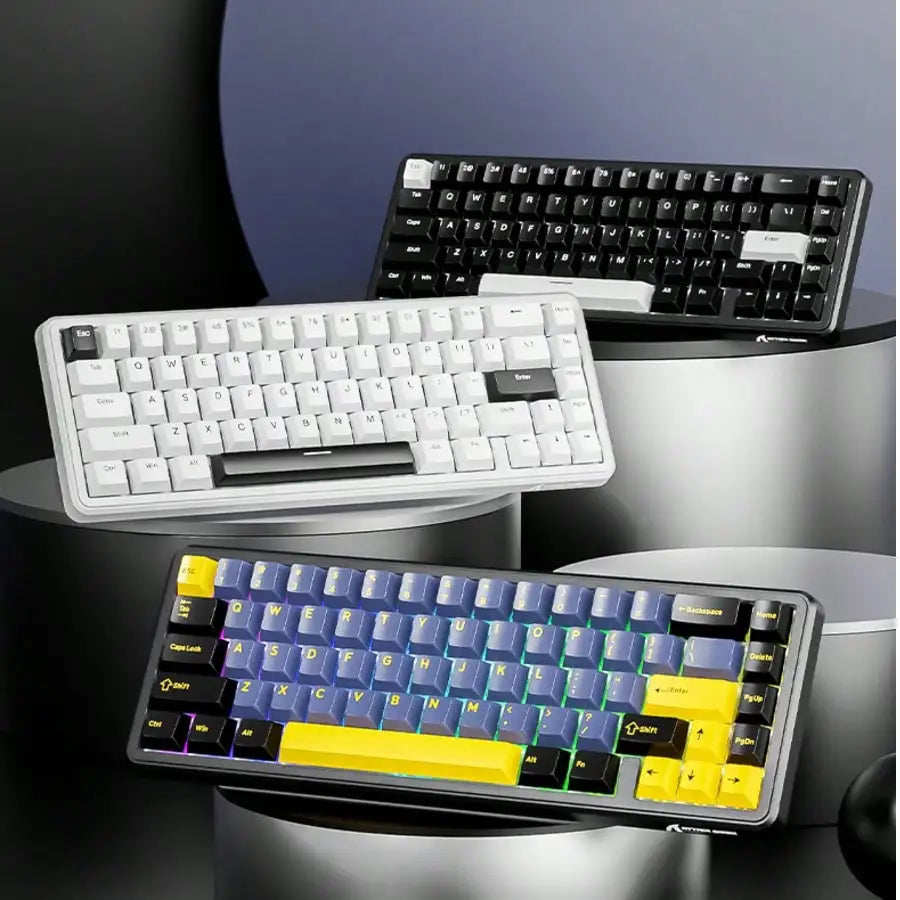 X65HE magnetic axis mechanical keyboard contour side engraved wired RGB low latency 8K polling rate magnetic axis
